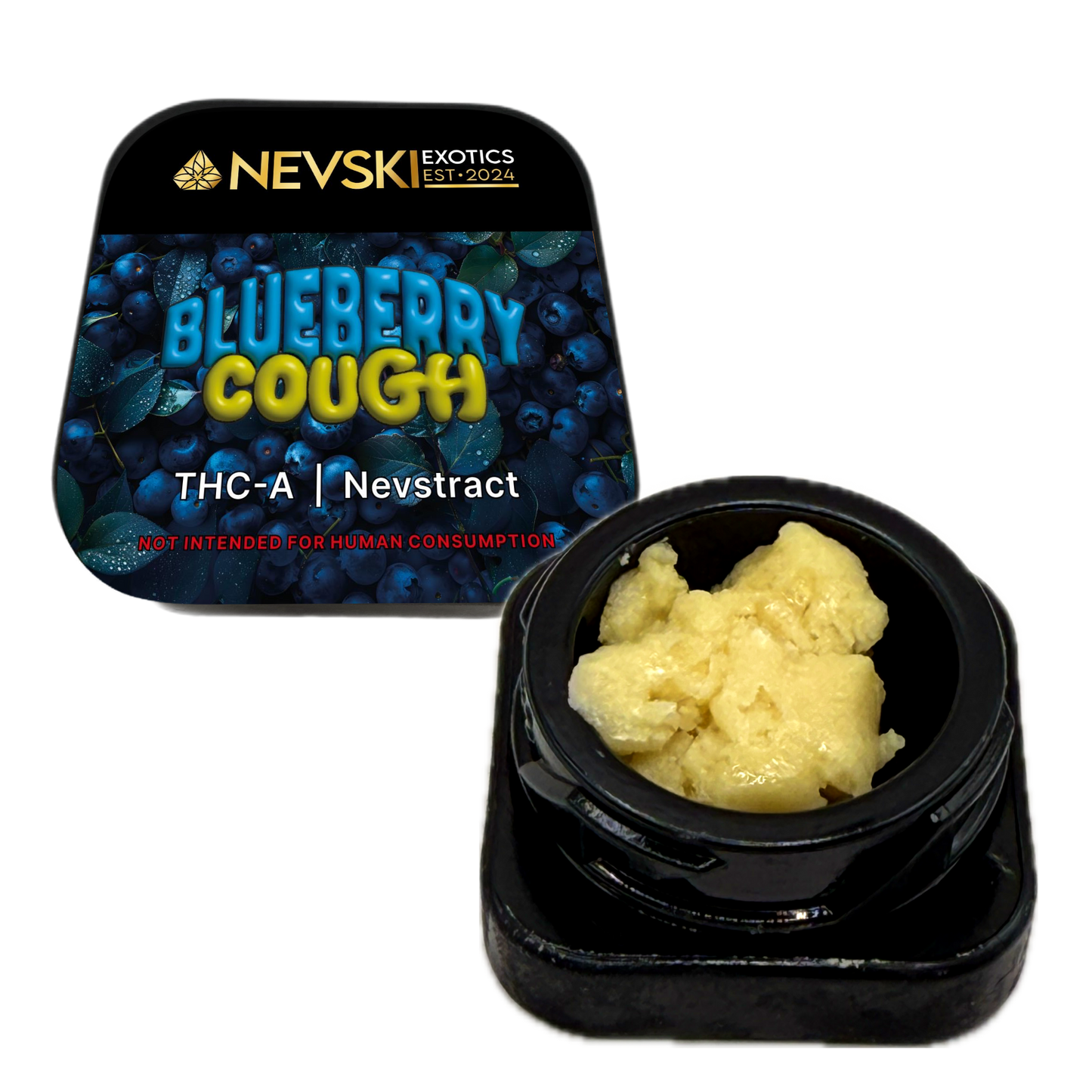 Blueberry Cough: THC-A Nevstract