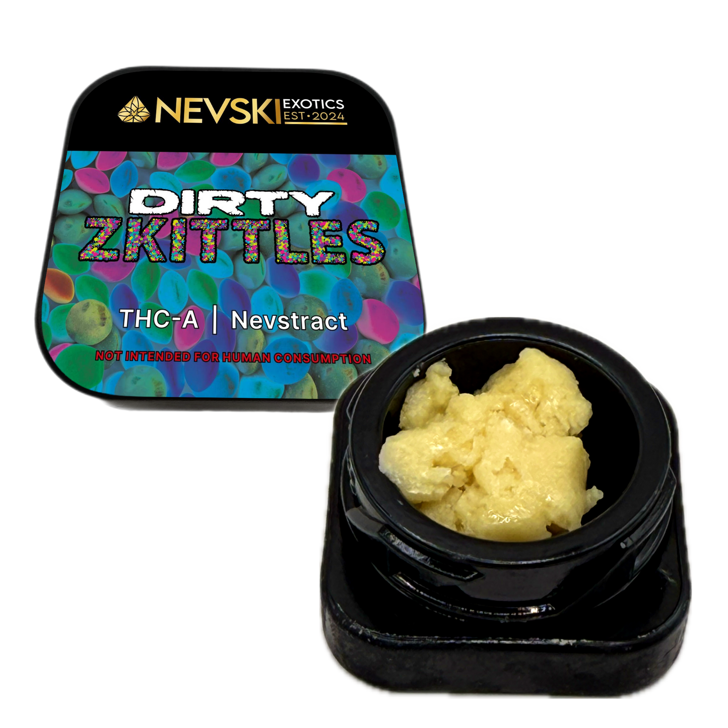 Dirty Zkittles: THC-A Nevstract