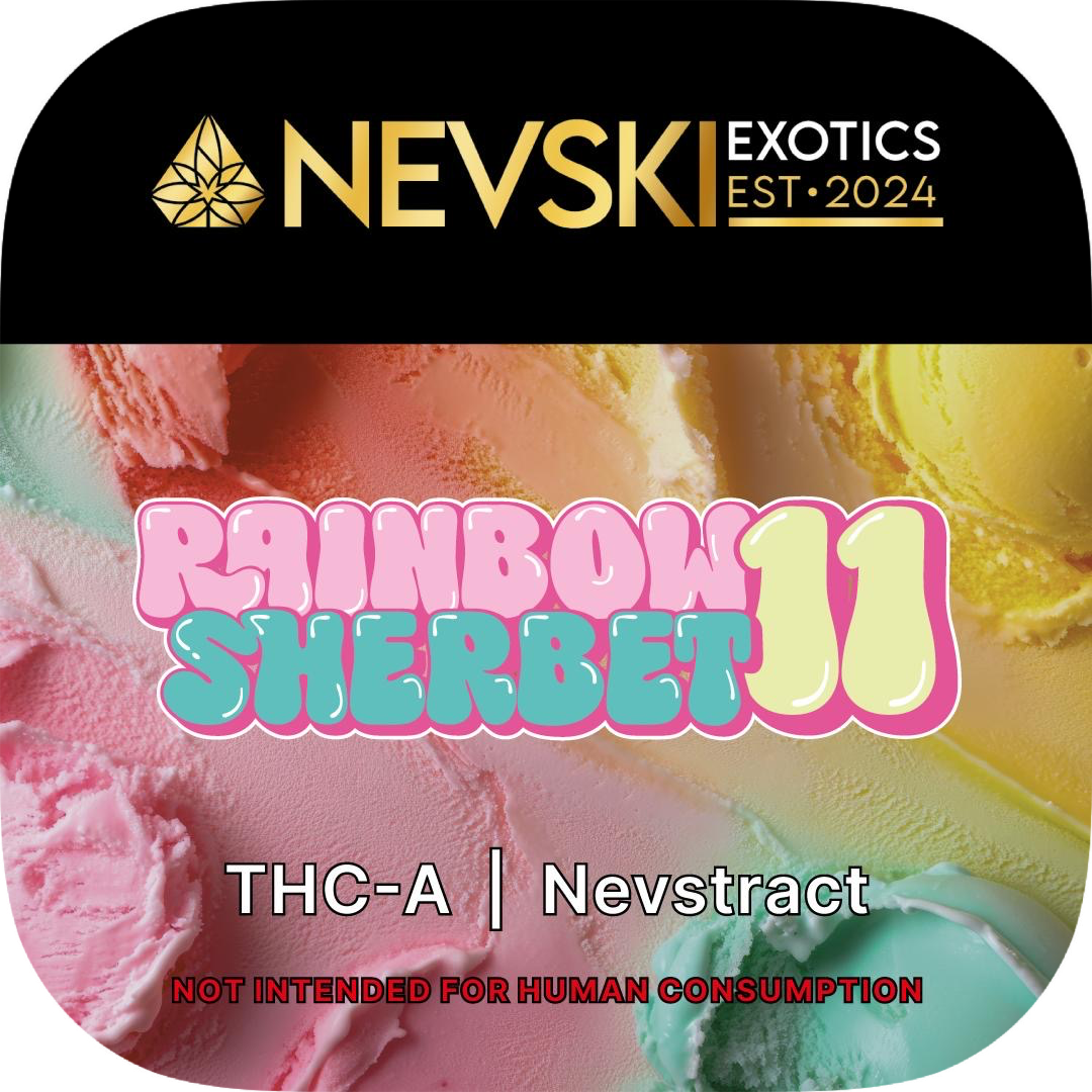 Rainbow Sherbet 11: THC-A Nevstract